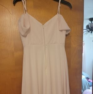 Bridesmaids dress, Blush pink